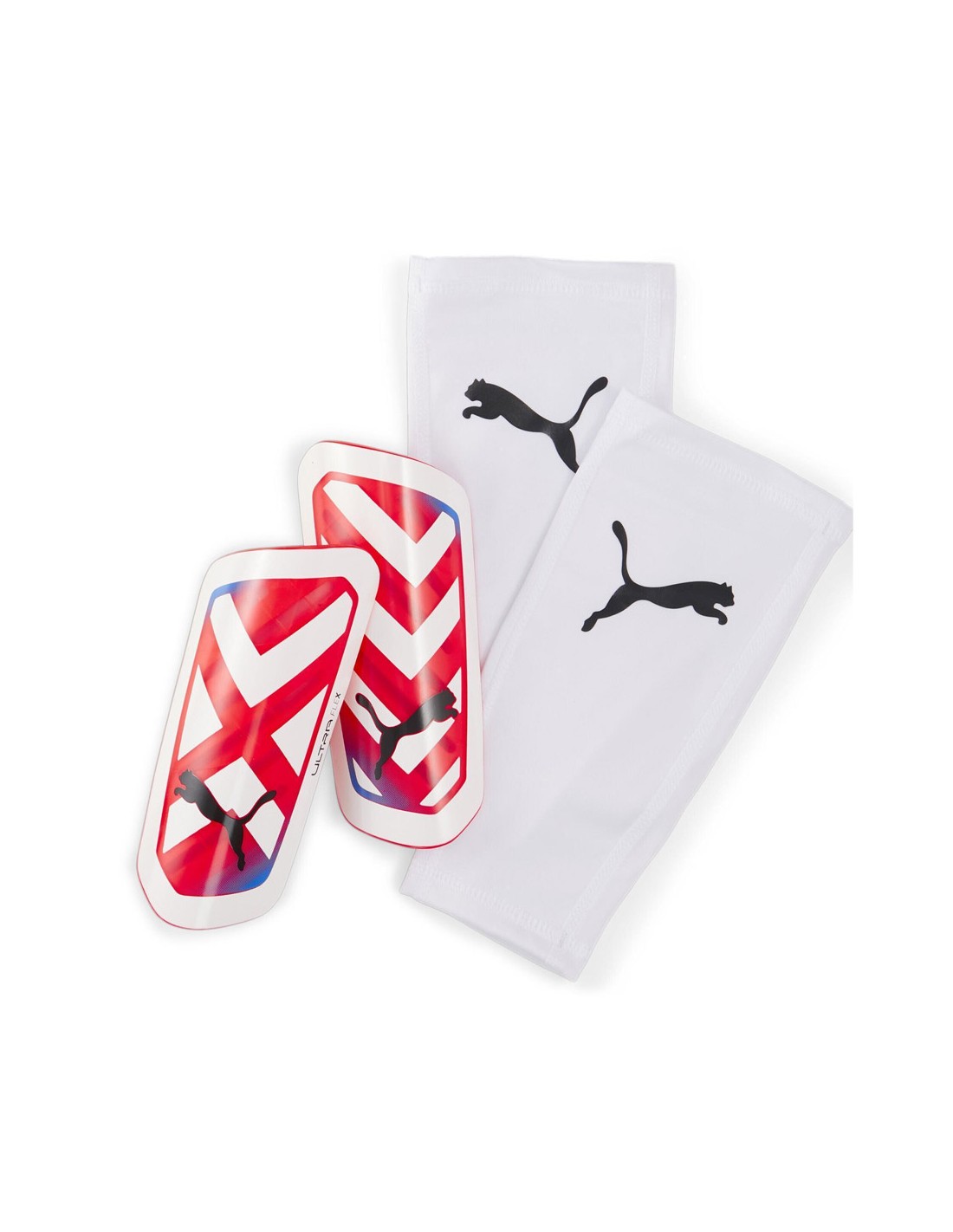 Puma Ultra Flex 030871-05 Επικαλαμίδες Ποδοσφαίρου Ενηλίκων Λευκές