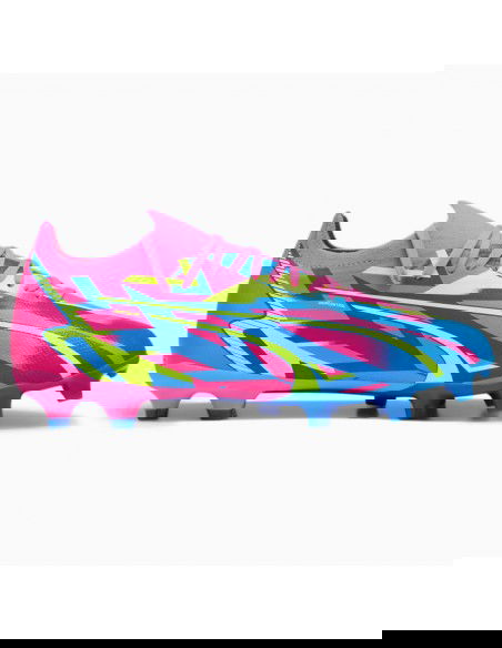 Puma Ultra Match Energy Luminous FG/MG 107543-01 Χαμηλά Ποδοσφαιρικά Παπούτσια με Τάπες Ροζ