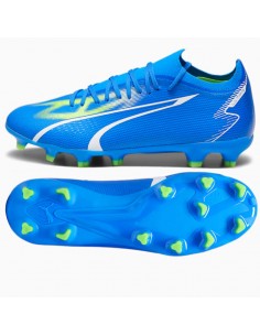 Puma Ultra Match FG 107347-03 Χαμηλά Ποδοσφαιρικά Παπούτσια με Τάπες Μπλε