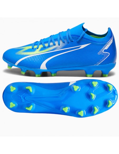 Puma Ultra Match FG 107347-03 Χαμηλά Ποδοσφαιρικά Παπούτσια με Τάπες Μπλε