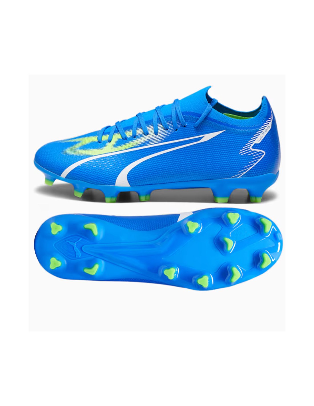 Puma Ultra Match FG 107347-03 Χαμηλά Ποδοσφαιρικά Παπούτσια με Τάπες Μπλε