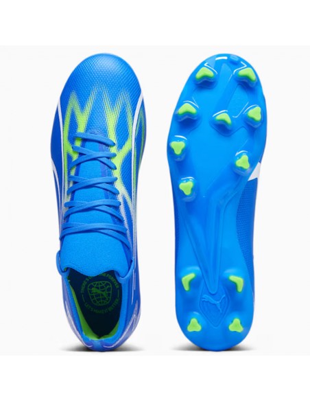 Puma Ultra Match FG 107347-03 Χαμηλά Ποδοσφαιρικά Παπούτσια με Τάπες Μπλε