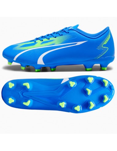 Puma Ultra Play FG/AG 107423-03 Χαμηλά Ποδοσφαιρικά Παπούτσια με Τάπες Μπλε