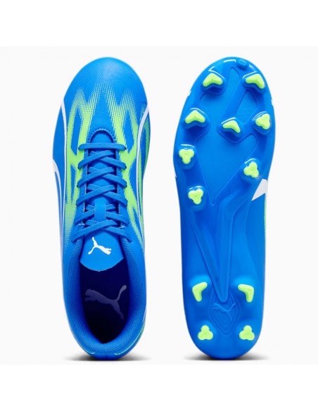 Puma Ultra Play FG/AG 107423-03 Χαμηλά Ποδοσφαιρικά Παπούτσια με Τάπες Μπλε