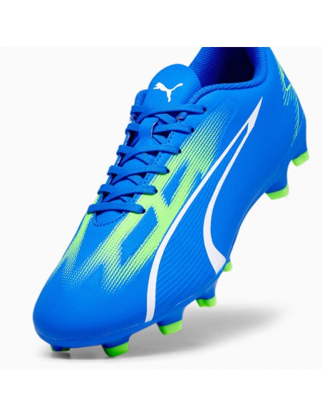 Puma Ultra Play FG/AG 107423-03 Χαμηλά Ποδοσφαιρικά Παπούτσια με Τάπες Μπλε