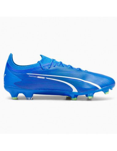 Puma Ultra Ultimate FG/AG 107311-03 Χαμηλά Ποδοσφαιρικά Παπούτσια με Τάπες Ultra Blue / White / Pro Green