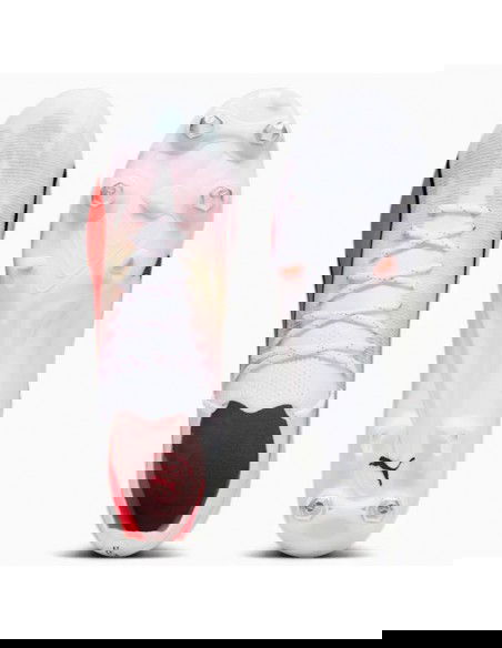 Puma Ultra Ultimate MxSG 107504-01 Χαμηλά Ποδοσφαιρικά Παπούτσια με Τάπες Λευκά