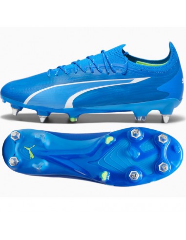 Puma Ultra Ultimate MxSG 107504-03 Χαμηλά Ποδοσφαιρικά Παπούτσια με Τάπες Μπλε