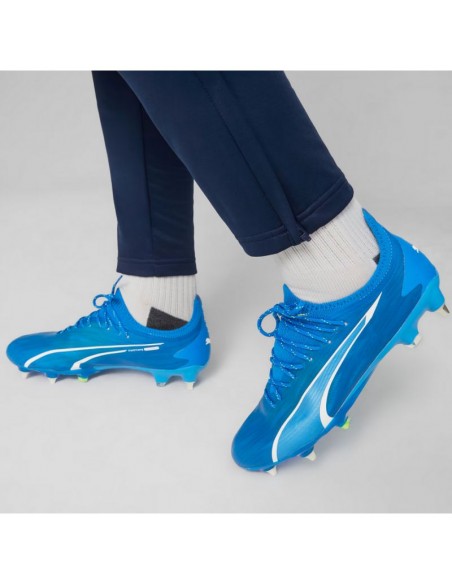 Puma Ultra Ultimate MxSG 107504-03 Χαμηλά Ποδοσφαιρικά Παπούτσια με Τάπες Μπλε