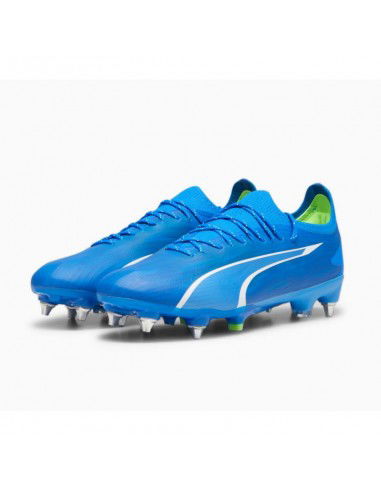 Puma Ultra Ultimate MxSG 107504-03 Χαμηλά Ποδοσφαιρικά Παπούτσια με Τάπες Μπλε