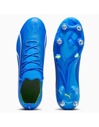 Puma Ultra Ultimate MxSG 107504-03 Χαμηλά Ποδοσφαιρικά Παπούτσια με Τάπες Μπλε