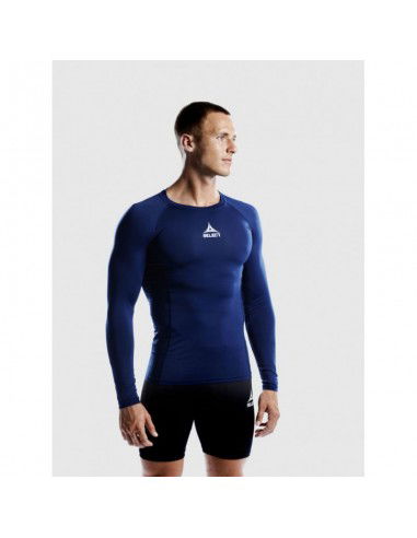Select Sport T26-01553 Ανδρική Ισοθερμική Κοντομάνικη Μπλούζα Μπλε