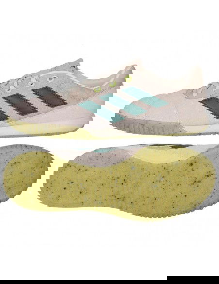 Adidas Glorio IN IE1543 Χαμηλά Ποδοσφαιρικά Παπούτσια Σάλας Μπεζ