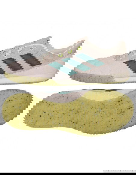 Adidas Glorio IN IE1543 Χαμηλά Ποδοσφαιρικά Παπούτσια Σάλας Μπεζ