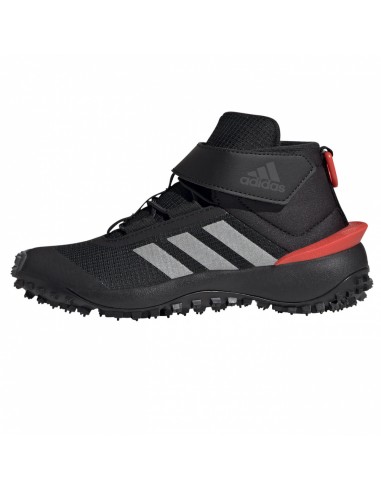 Adidas Αθλητικά Παιδικά Παπούτσια Running Fortatrail IG7263 Core Black / Silver Metallic / Bright Red