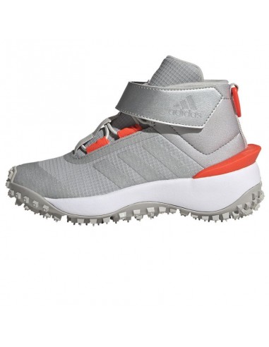 Adidas Παιδικά Sneakers High Fortatrail Silver Metallic / Solar Red IG7266