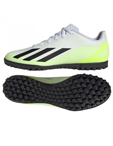 Adidas Crazyfast.4 TF IE1583 Χαμηλά Ποδοσφαιρικά Παπούτσια με Σχάρα Λευκά