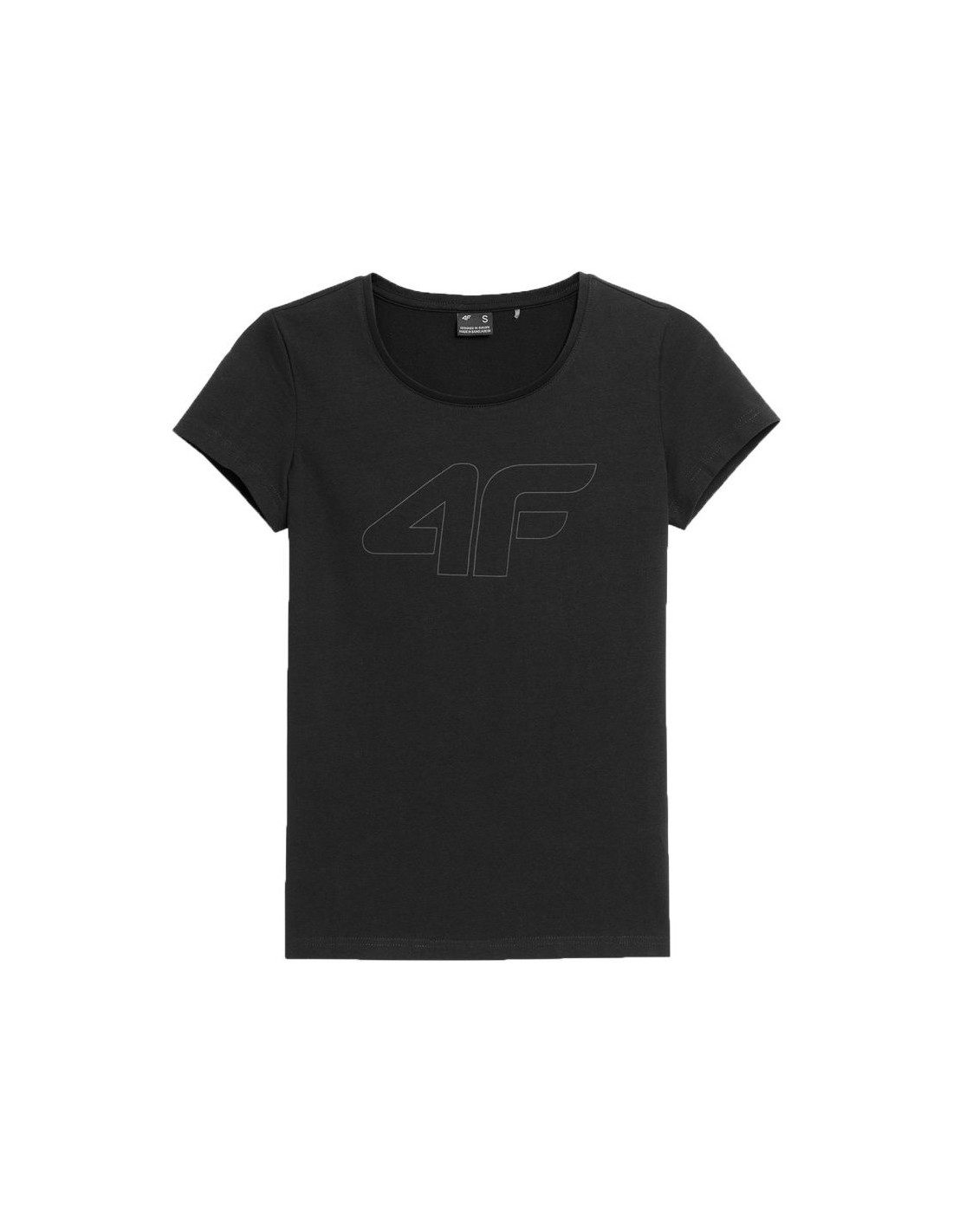4F Γυναικείο T-shirt Γκρι 4FAW23TTSHF0907-27M
