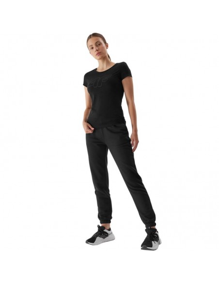 4F Γυναικείο T-shirt Γκρι 4FAW23TTSHF0907-27M