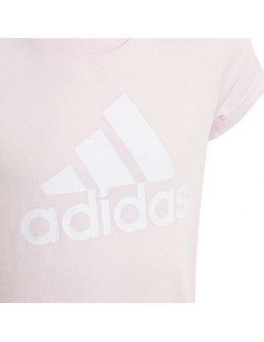 Adidas Essentials Big Logo Παιδικό T-shirt Ροζ IC6123