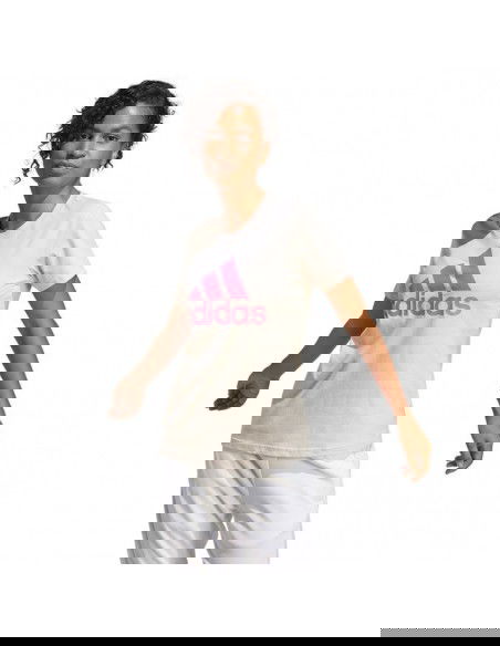 Adidas Loungewear Essentials Γυναικείο Αθλητικό T-shirt Ροζ ΙΒ9455