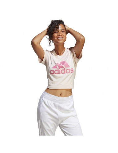 Adidas Loungewear Essentials Γυναικείο Αθλητικό T-shirt Ροζ ΙΒ9455