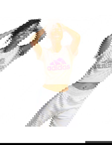 Adidas Loungewear Essentials Γυναικείο Αθλητικό T-shirt Ροζ ΙΒ9455