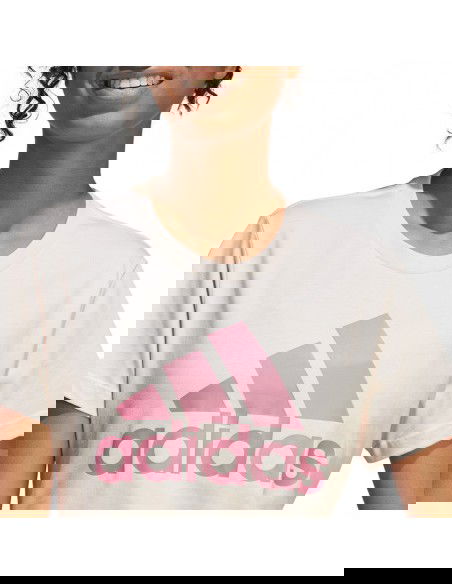 Adidas Loungewear Essentials Γυναικείο Αθλητικό T-shirt Ροζ ΙΒ9455