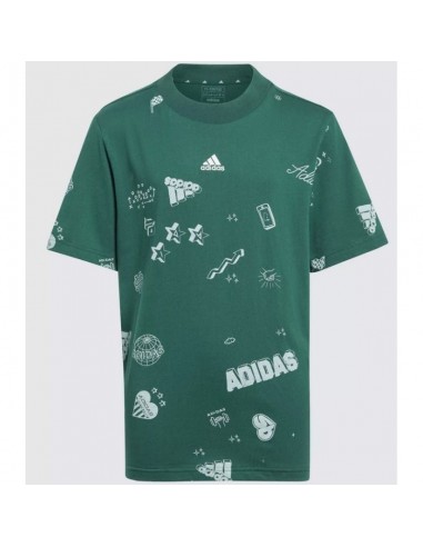 Adidas Παιδικό T-shirt Πράσινο IA1562
