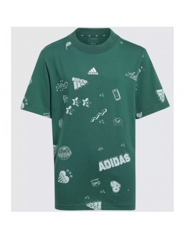Adidas Παιδικό T-shirt Πράσινο IA1562