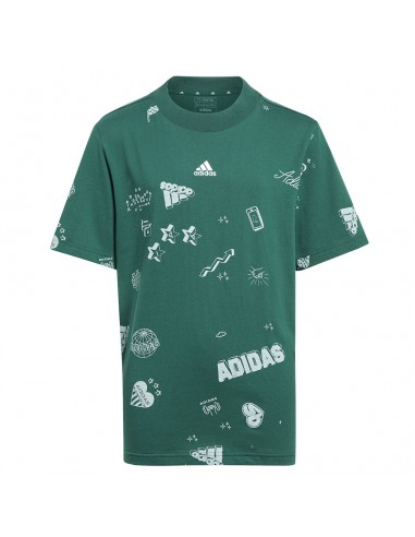 Adidas Παιδικό T-shirt Πράσινο IA1562