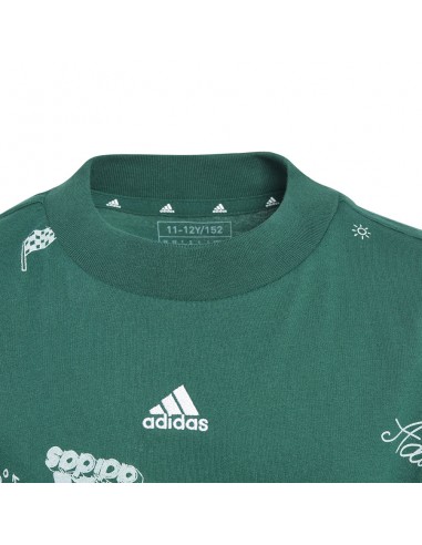 Adidas Παιδικό T-shirt Πράσινο IA1562