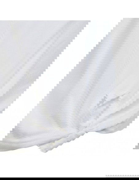 Adidas Παιδική Καλοκαιρινή Μπλούζα Κοντομάνικη Λευκή HR5818