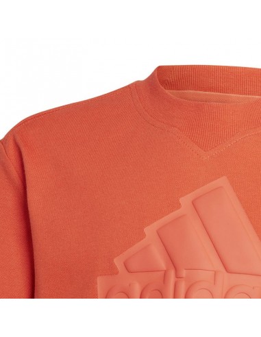 Adidas Αθλητικό Ανδρικό T-shirt Πορτοκαλί με Στάμπα HR6296