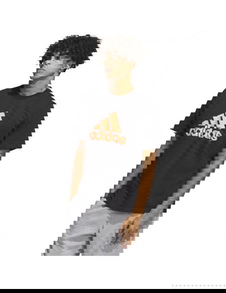 Adidas Ανδρικό T-shirt Μαύρο με Στάμπα HS2513