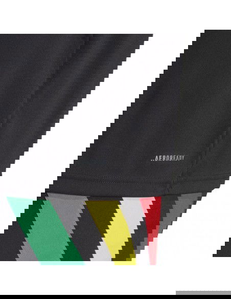 Adidas Fortore 23 Ανδρικό Αθλητικό T-shirt Κοντομάνικο Μαύρο IK5737