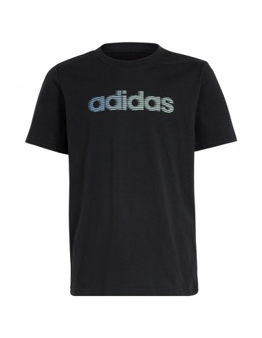 Adidas Παιδικό T-shirt Μαύρο IB9138