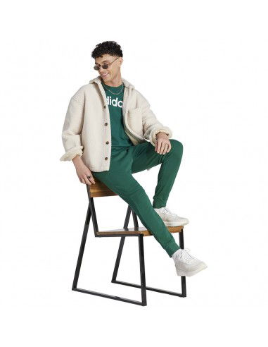 Adidas Sportswear Essentials Single Ανδρικό Αθλητικό T-shirt Κοντομάνικο Πράσινο IJ8658