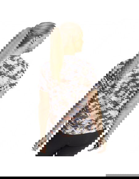 Adidas Own The Run Summer Cooler Γυναικείο Αθλητικό T-shirt Fast Drying Πολύχρωμο HR9968