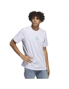 Adidas Ανδρικό T-shirt Κοντομάνικο Λευκό HT0986