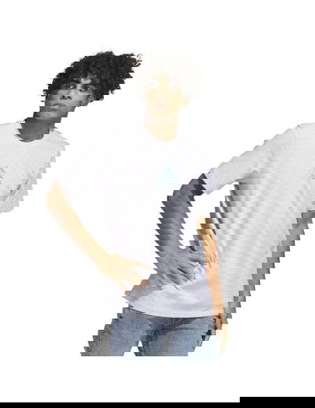 Adidas Ανδρικό T-shirt Κοντομάνικο Λευκό HT0986