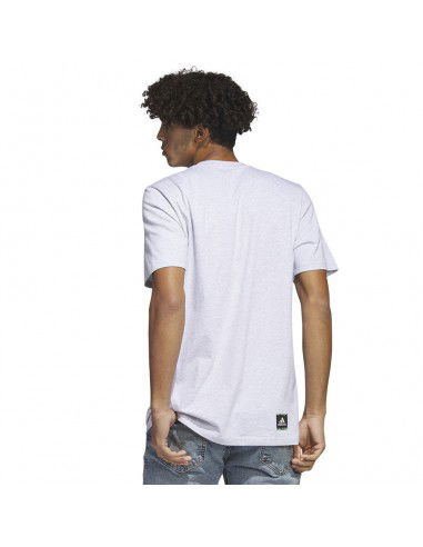 Adidas Ανδρικό T-shirt Κοντομάνικο Λευκό HT0986