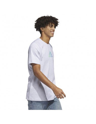 Adidas Ανδρικό T-shirt Κοντομάνικο Λευκό HT0986