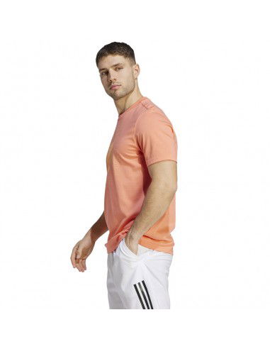Adidas Ανδρικό T-shirt Κοντομάνικο Πορτοκαλί HZ9014