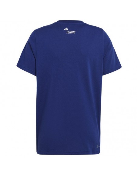 Adidas Παιδικό T-shirt Μπλε IC4982