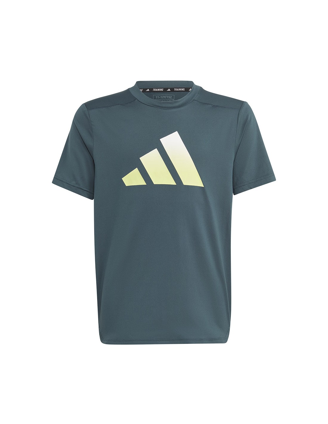 Adidas Train Icons Aeroready Παιδικό T-shirt Γκρι IJ6416