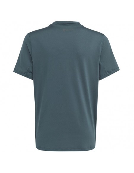 Adidas Train Icons Aeroready Παιδικό T-shirt Γκρι IJ6416