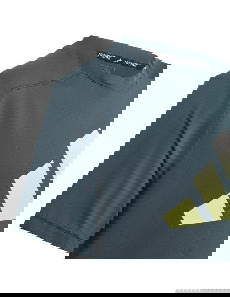 Adidas Train Icons Aeroready Παιδικό T-shirt Γκρι IJ6416