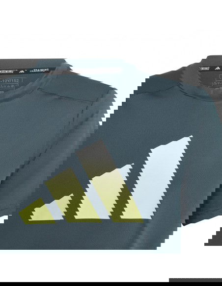 Adidas Train Icons Aeroready Παιδικό T-shirt Γκρι IJ6416