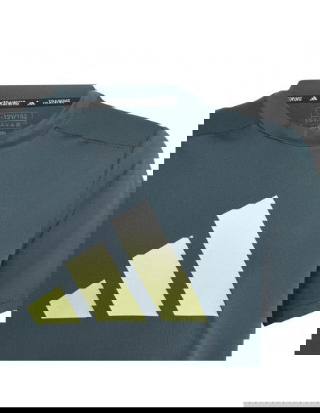 Adidas Train Icons Aeroready Παιδικό T-shirt Γκρι IJ6416